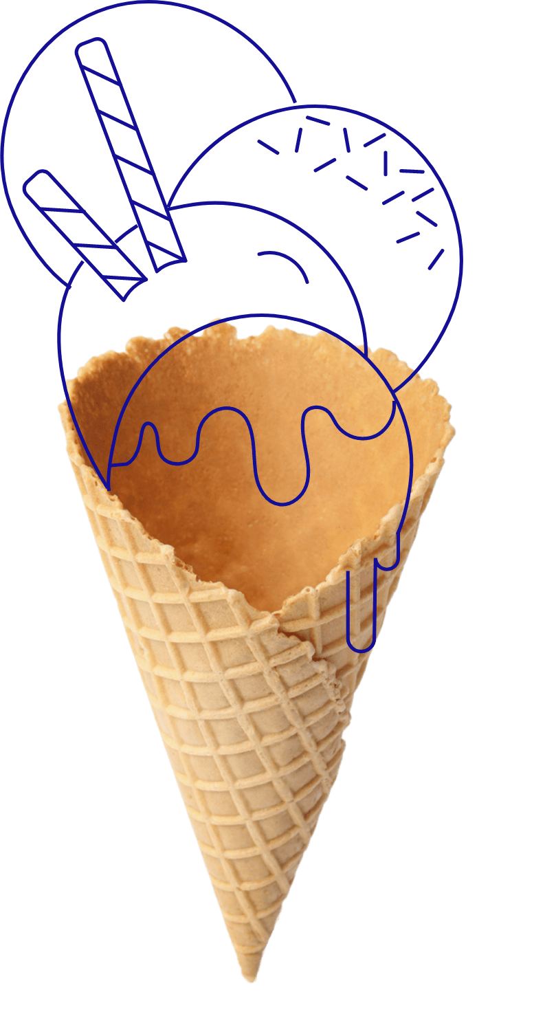 Blink icecream cone
